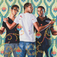 The Three Graces: 1881-1956 (from the World Stage Series: France 1880-1960), 2012. Oil on canvas, 213 x 282 cm, 83 7/8 x 111 inches. (Courtesy of Art Basel)